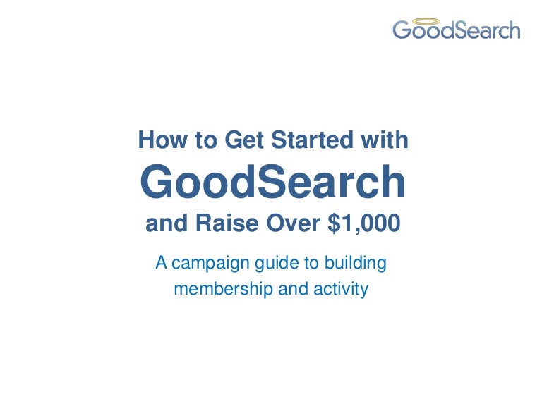 goodsearch add coupon